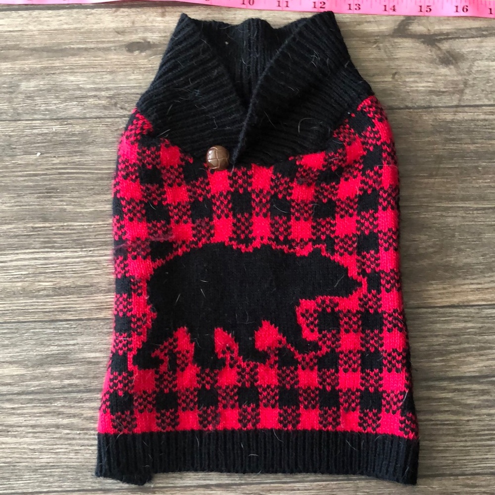 Small dog Christmas sweater